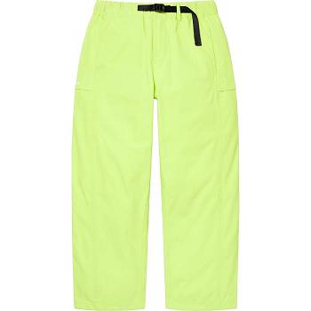 Supreme Belted Trail Pant Pants Green | ZA416FM