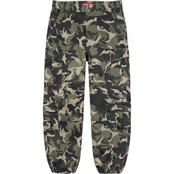 Supreme Cargo Pant Pants Green / Camo | ZA395LH