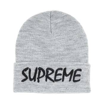 Supreme FTP knitted Beanie Hats Grey | ZA110ZG