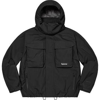 Supreme GORE-TEX PACLITE® Lightweight Shell Jackets Black | ZA447LH