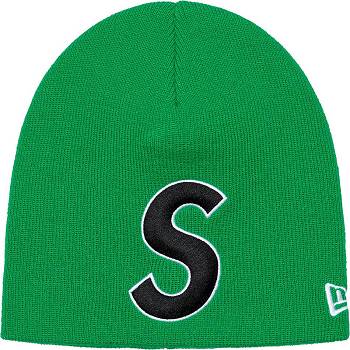 Supreme New Era® S Logo Beanie Hats Green | ZA150IS