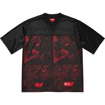 Supreme Ronin Football Jersey Sweaters Black | ZA305UT