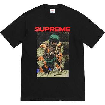 Supreme Ronin Tee T Shirts Black | ZA239LH