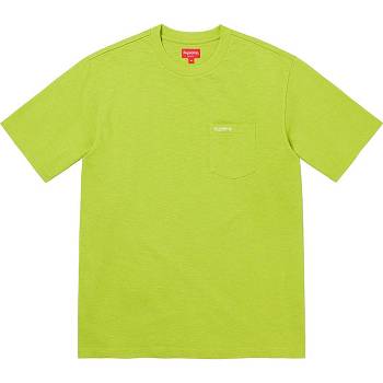Supreme S/S Pocket Tee Sweaters Green | ZA321VD