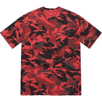 Supreme S/S Pocket Tee Sweaters Red | ZA318ZG