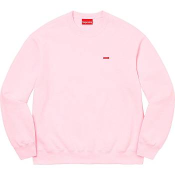 Supreme Small Box Crewneck Sweatshirts Pink | ZA282PQ