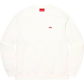 Supreme Small Box Crewneck Sweatshirts White | ZA283AP