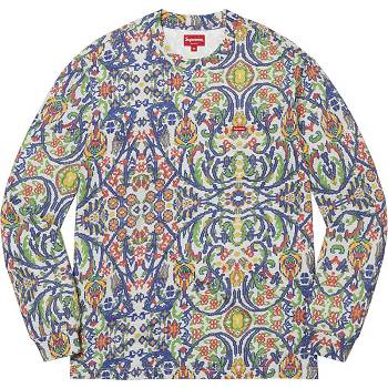 Supreme Small Box L/S Tee Sweaters Multicolor | ZA340HK