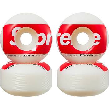 Supreme Spitfire® Shop Wheels (Set of 4) Skateboard Accessories White | ZA176IS