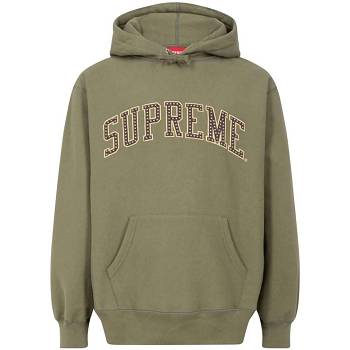 Supreme Stars Arc Hoodie Green | ZA464PQ