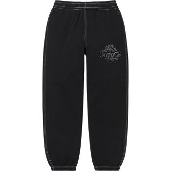 Supreme Timberland® Sweatpant Pants Black | ZA406RW