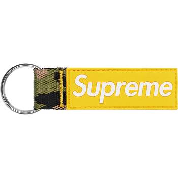 Supreme Webbing Keychain Accessories Yellow | ZA181DN