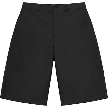 Supreme Wool Trouser Shorts Black | ZA354RW