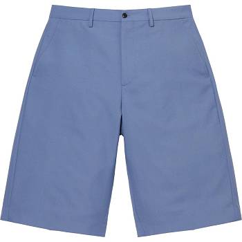 Supreme Wool Trouser Shorts Navy | ZA352WY
