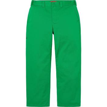 Supreme Work Pant Pants Green | ZA418HK
